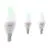 Lot 3x Calex Smart Tuya Wifi E14 Bougie 5W 470lm - 822-840 Accordable Blanc | RGBW - Dimmable - Remplacement 40W