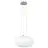 Eglo Suspension Luminaire Optica Échantillon Nickel Satiné | Convient pour 2x E27