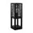Eglo Lampadaire extérieur Alamonte 3 Extérieur Échantillon Noir | Convient pour E27