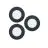 Eglo Connect.Z Smart Encastré Spot Éclairage de salle de bains Fueva 6-Z Plastique Noir 8.4W 1020lm - 827-865 Accordable Blanc + RGB | Dimmable