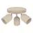 Eglo Plafond Spot Tilston Échantillon Sablonneux | Convient pour 3x E14