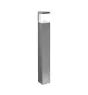 Ledvance LED Lampe sur pied Endura Style Pyramid Acier Inoxydable 9W 600lm - 830  | 80cm