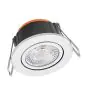 Ledvance Spot LED Spot Combo Adjust Aluminium Blanc 6W 600lm 60D - 827-830-840 CCT | 82mm - Diamètre 68mm - IP65 - Meilleur Rendu De Couleur