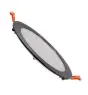 Spot encastrable LED Ronde UltraSlim Noir 12W 960lm - 828  | 170mm - Diamètre 155mm