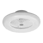 Ledvance Smart+ WIFI Ventilateur Ronde Blanc + Télécommande | Accordable Blanc