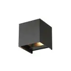 D'Lite LED Applique Murale Elingen Aluminium Noir 4.9W 480lm - 830 