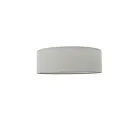 D'Lite Lunelle Plafonnier 30cm Textile Gris | Convient Pour 1x E27 