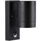 Nordlux Tin Applique Murale Métal Noir | Convient pour 1x GU10 - avec Sensor