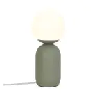 Nordlux Notti Lampe De Table Métal et Verre Vert | Convient pour E14