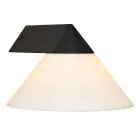 Nordlux Linas Applique Murale Aluminium Noir | Convient pour 1x E27