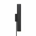 Nordlux Vico Applique Murale Aluminium et Métal Noir Up & Down | Convient pour 2x GU10