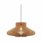 Nordlux Manago Suspension Luminaire Bois Brun | Convient pour 1x E27