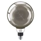 Philips Classic LED Globe E27 200mm Filament Smoke 6.5W 200lm - 818 Blanc Très Chaud | Dimmable - Équivalent 20W