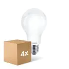 Lot 4x Philips Classic LED Ampoule E27 Poire Dépolie 17.5W 2452lm - 840  | Remplacement 150W