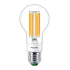 Philips MASTER LED Ampoule Ultra Efficient E27 Poire Claire 4W 840lm - 830 Blanc Chaud | Dimmable - Équivalent 60W