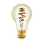 Eglo Connect.Z Smart LED Poire E27 Filament Ambre 4.9W 360lm - 827-865 Accordable Blanc | Dimmable - Remplacement 25W