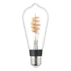 Eglo Connect.Z Smart LED Edison E27 Filament Claire 4.9W 400lm - 830 Blanc Chaud + RGB | Dimmable - Remplacement 40W