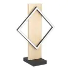 Eglo Lampe De Table Boyal Bois Noir, Brun 13W 1750lm - 830 Blanc Chaud