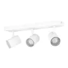 Eglo Plafond Spot Consuma 1 Échantillon Blanc | Convient pour 3x GU10