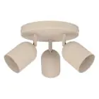 Eglo Plafond Spot Tilston Échantillon Sablonneux | Convient pour 3x E14