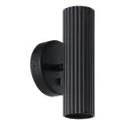 Eglo Applique Murale Portillo Échantillon Noir | Convient pour 2x GU10