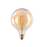 Pro LED E27 Globe Filament Ambre 125mm 8W 710lm - 822 | Dimmable - Remplacement 60W