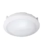 Hublot LED Pro Blanc 13W 1400lm - 827-830-840 CCT | 300mm - IP66 - Détecteur de mouvement et de lumière - Éclairage de secours 3 heures - Remplacement 2x18W