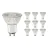 Lot 10x Spot LED GU10 PAR16 4W 345lm 60D - 927 | Meilleur rendu de couleur - Dimmable - Remplacement 50W