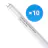 Lot 10x tube LED 120cm | 3000K 14W - HO