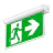 LED Panneau de sortie de secours 1W 20lm - 860 | Emergeny 3H - Autotest - incl. 4 directions